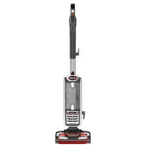 shark navigator uv810 duoclean powered lift-away speed, bagless carpet and hard floor with hand vacuum and anti-allergy seal with hepa filter, grey and red