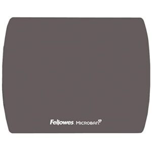 fellowes microban graphite ultra thin mouse pad (5908201)