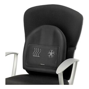 Fellowes 9190001 Climate Control Back Rest, 14 1/2W X 3D X 13 5/8H, Black