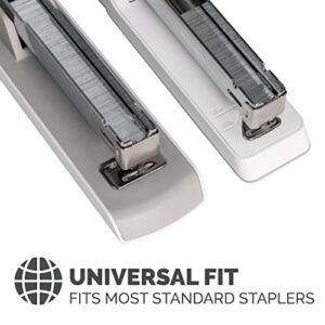 Fellowes 5010801 Standard Staples for Desk Stapler, ¼" Length, 210/Strip, 5,000/Box