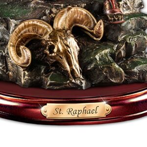 The Bradford Exchange St. Raphael: Merciful Healer Sculpture with Howard David Johnson Artwork