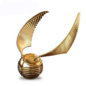 the bradford exchange harry potter golden snitch cast-metal music box featuring a recreation of marvolo gaunt’s ring inside