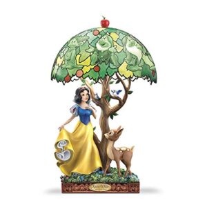 disney the bradford exchange handcrafted snow white ‘fairest of them all’ lamp