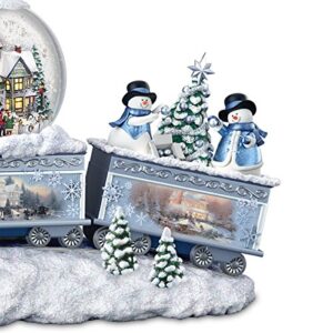 Thomas Kinkade Snowfall Express Illuminated Snowglobe Train