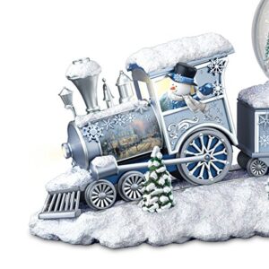 Thomas Kinkade Snowfall Express Illuminated Snowglobe Train