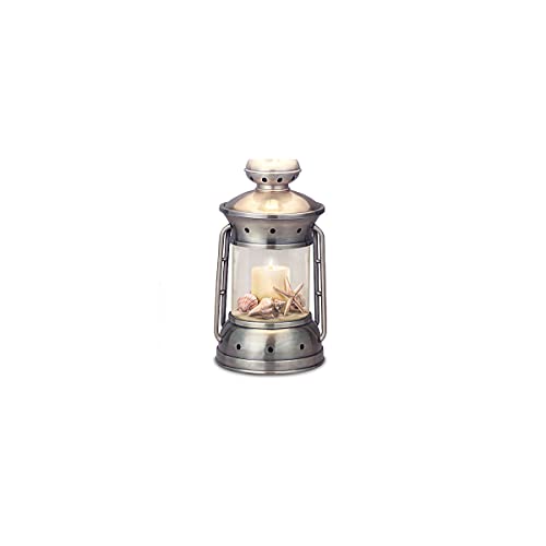 The Bradford Exchange Coastal Treasures Lantern Table Lamp with James Hautman Art