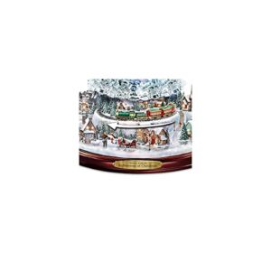 The Bradford Exchange Thomas Kinkade Reflections of Christmas Light Up Tabletop Tree