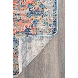 nuLOOM Celeste Persian Vintage Area Rug, 6' 7" x 9', Multi