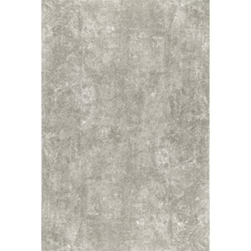 nuLOOM Loni Solid Machine Washable Shag Area Rug, 4' x 6', Beige