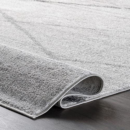 nuLOOM Thigpen Contemporary Area Rug, 5' x 8', Grey