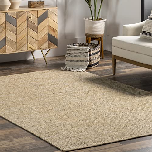 nuLOOM Alessi Solid Farmhouse Cotton Area Rug