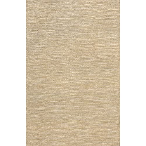 nuLOOM Alessi Solid Farmhouse Cotton Area Rug