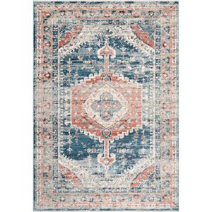 nuLOOM Derya Persian Vintage Accent Rug, 2' x 3', Blue