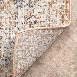 nuLOOM Vintage Kate Medallion Area Rug, 9 ft x 12 ft, Beige