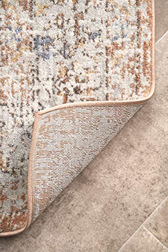 nuLOOM Vintage Kate Medallion Area Rug, 9 ft x 12 ft, Beige