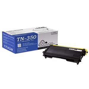 tn350 toner cartridge compatible 1 pack tn350 black replacement for brother tn350 tn-350 dcp-7010 7020 7025 intellifax 2820 2910 2920 2850 mfc-7220 7225 7820 7420 hl-2040 2070n 2030 2040r printer