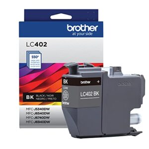 Brother Genuine LC402BK Standard Yield Black Ink Cartridge