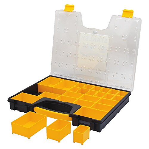 STANLEY Organizer Box With Dividers, Removable Compartment, 25 Compartment (014725R)