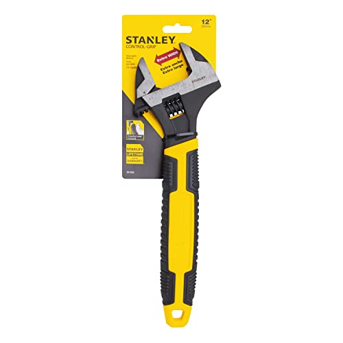 STANLEY MaxSteel Adjustable Wrench, 12-Inch (90-950)