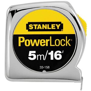 stanley powerlock tape measure, 16-foot (33-158)