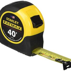 Stanley Tools FatMax 33-740 40-Foot Tape Rule with BladeArmor Coating (Pack of 2)