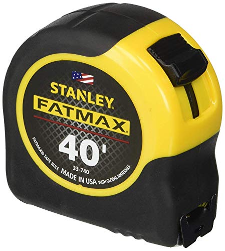 Stanley Tools FatMax 33-740 40-Foot Tape Rule with BladeArmor Coating (Pack of 2)