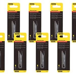 10 Pack Stanley 11-041 Utility Replacement Fine Cutting Blade for 10-049 Pocket Knife