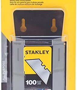 Stanley 11-921A 1992 Heavy Duty Utility Blades w/Dispenser 100 per Package (3 packages 300 Blades)