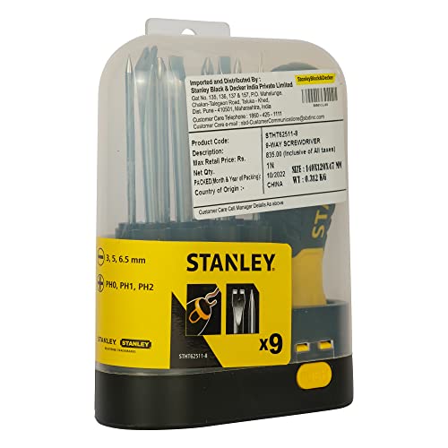 Stanley 62-511 9-Way Screwdriver