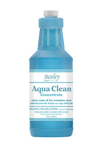 Stanley Home Products Aqua Clean Concentrate - Delicate Laundry Detergent - Gentle Formula Effectively Cleans Tough Stains in Minutes Protects Fine Wool Knits and Other Fabrics Wash Up to 64 Loads