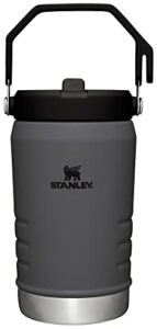 stanley iceflow™ flip straw jug 40oz charcoal