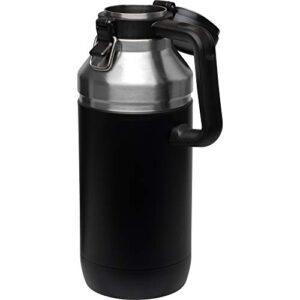 Stanley Go Growler, 64oz Stainless Steel Vacuum Insulated Beer Growler, Rugged Growler with Stainless Steel Interior, 24 Hours Cold and 4 Days Ice Retention