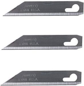 stanley 11-041 utility replacement blade, 3 pack