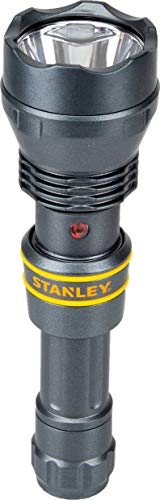 STANLEY TL450PS Rechargeable 450 Lumen Lithium Ion LED Flashlight with USB Power Charger,Grey/Black