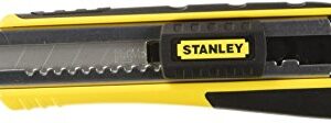 Stanley 10-481 FatMax Snap-Off Knife, 18mm,Silver/Yellow/Black