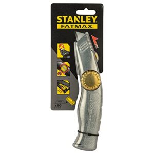 Stanley 0-10-819 Snap Off Knife"Pro" with retractable blade, Silver