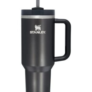 Stanley 40oz Adventure Quencher Reusable Insulated Stainless Steel Tumbler (Black Glow)