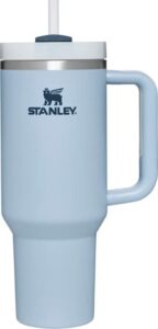 stanley 30 oz quencher chambray/blue with straw – h2.0 flowstate™ tumbler