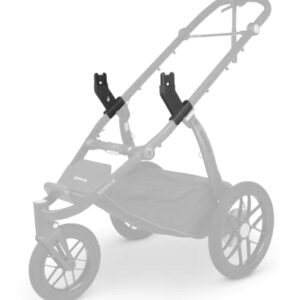 Ridge Stroller - Bryce (White/Carbon) + Adapters for Ridge (All MESA Models and Bassinet)