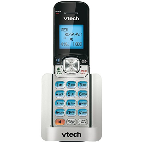 VTech DS6501 Accessory Cordless Handset, Silver/Black | Requires a VTech DS6511 or Other Models to Operate