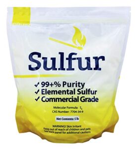 5 lb sulfur powder commercial grade