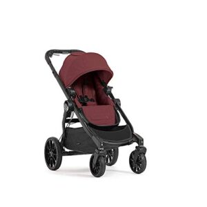 baby jogger city select lux stroller | baby stroller with 20 ways to ride, goes from single to double stroller | quick fold stroller, port