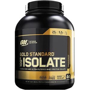 optimum nutrition gold standard 100% isolate, chocolate bliss, 3 lb (1.36 kg)