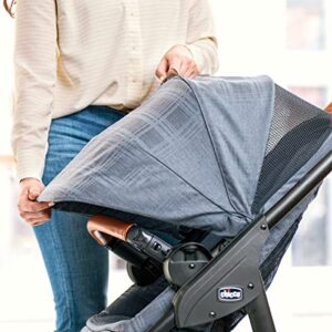 Chicco Corso LE Modular Travel System, Corso LE Stroller with KeyFit 35 Infant Car Seat and Base, Stroller and Car Seat Combo, Infant Travel System | Veranda/Grey