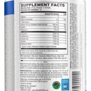 XTEND Original BCAA Powder Blue Raspberry Ice - Sugar Free Post Workout Muscle Recovery Drink with Amino Acids - 7g BCAAs for Men & Women - 30 Servings
