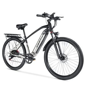 electric bike for adults, 48v 17ah removable lg cells battery snow ebike, 29″ 750w brushless motor 32mph mountain bicycles,shimano 7-speed with hydraulic disc brakes beach ebike ul certified
