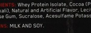 Optimum Nutrition Whey Protein Isolate, Chocolate Shake Flavor, 5.02 Pound, (1066459)