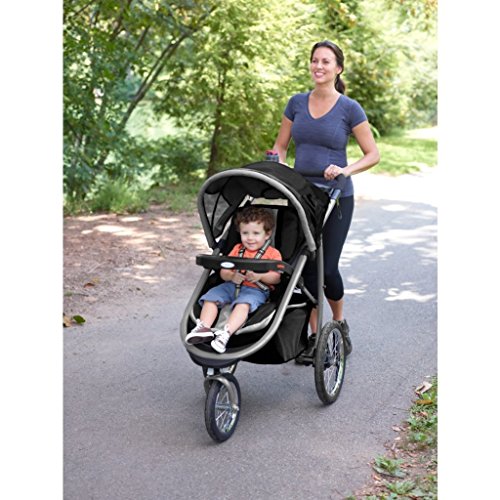 Graco Fastaction Fold Jogger Click Connect Stroller, Gotham