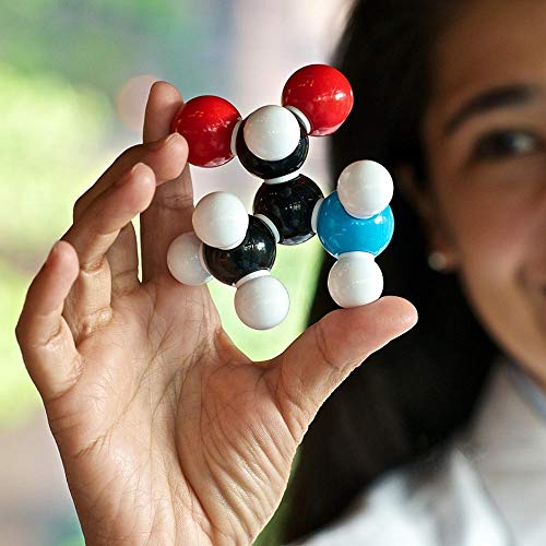 LINKTOR Chemistry Molecular Model Kit (444 Pieces), Student or Teacher Set for Organic and Inorganic Chemistry Learning, Motivate Enthusiasm for Learning and Raising Space Imagination, A Fullerene Set