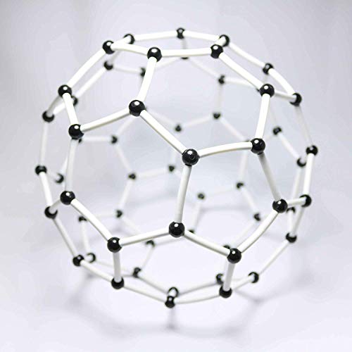 LINKTOR Chemistry Molecular Model Kit (444 Pieces), Student or Teacher Set for Organic and Inorganic Chemistry Learning, Motivate Enthusiasm for Learning and Raising Space Imagination, A Fullerene Set